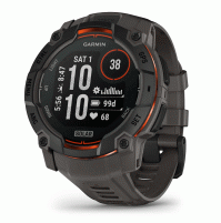 Instinct 3 – 50 mm, Solar - Black with Charcoal Band - 010-02935-00 - Garmin